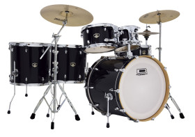 bateria d one road maple black piano drm22 bp