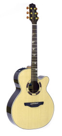 violao takamine dsf48c n & ct4dx+ctpu c/ semi-case