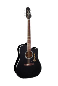 violao takamine ef341dx bk & ct4bii c/ semi-case